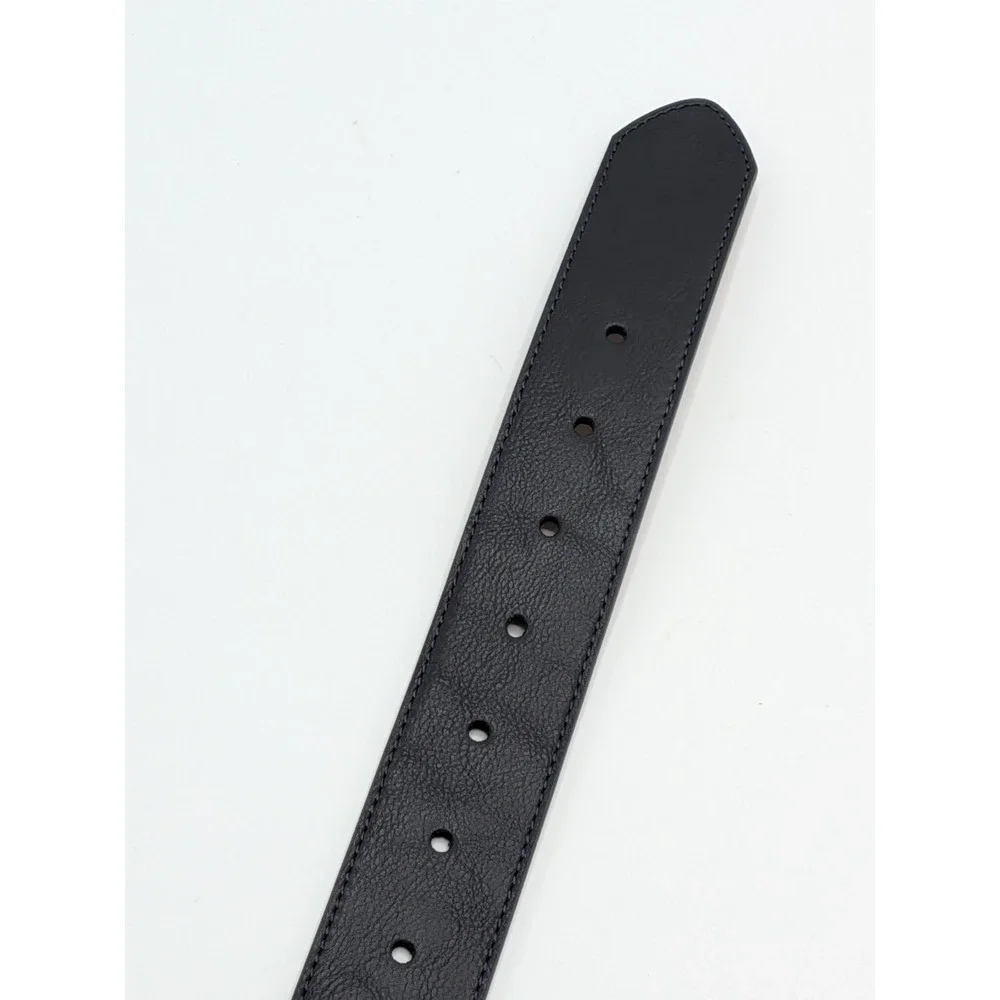 Tommy Hilfiger Blue Leather Belt Women's Size‎ Medium Dress Belt